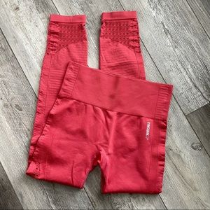 gymshark laser cut high rise energy leggings small